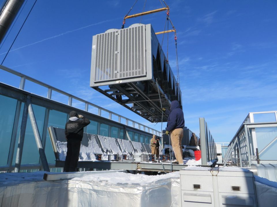 Air Cooled Chiller Replacement