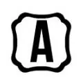 Stamp of Alphabet A